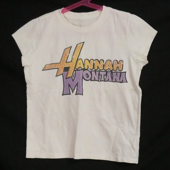 DISNEY STORE - Tween Fit | medium (10/12) | Hannah Montana Graphic Tee - Picture 2 of 14